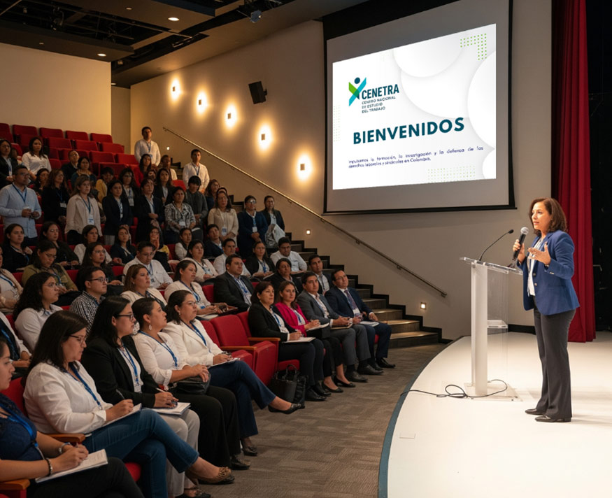 promoviendo derechos laborales y formación sindical en Colombia.